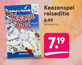 Etos Keezenspel reiseditie aanbieding