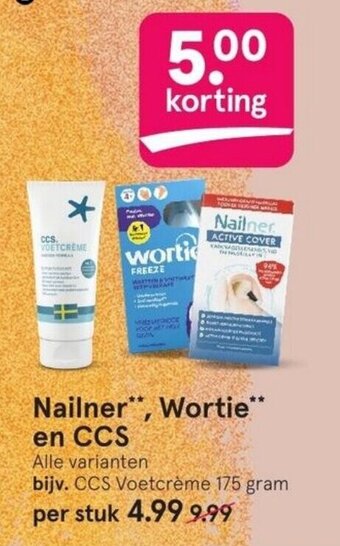 Etos Nailner, Wortie** en CCS aanbieding