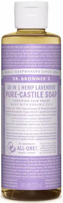 De Online Drogist Dr. bronner magical soap lavendel 237ml 240ml aanbieding