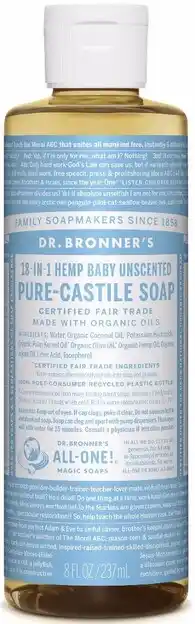 De Online Drogist Dr. bronner magical soap baby ongeparfumeerd 237ml 240ml aanbieding