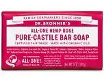 De Online Drogist Dr. bronner zeep roos 140gr aanbieding