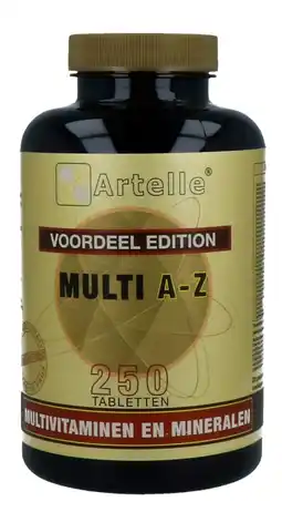 De Online Drogist Artelle multi a-z voordeel edition tabletten 250tb aanbieding