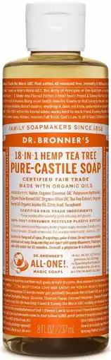 De Online Drogist Dr. bronner magical soap tea tree 237ml 240ml aanbieding