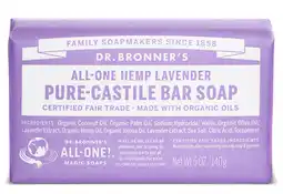 De Online Drogist Dr. bronner zeep lavendel 140gr aanbieding