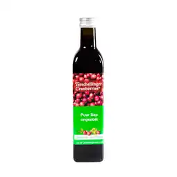De Online Drogist Terschellinger cranberries cranberrysap ongezoet 500ml aanbieding