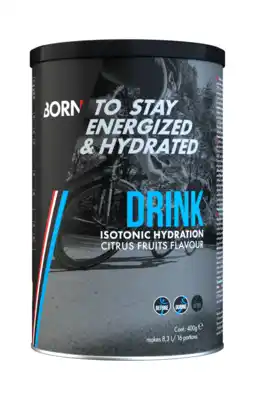 De Online Drogist Born drink isotonic hydration - citrus fruits 400gr aanbieding