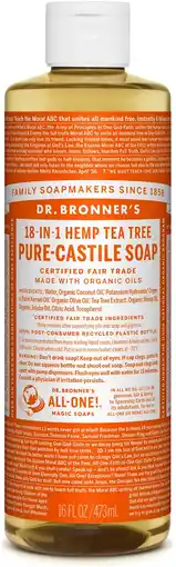 De Online Drogist Dr. bronner magical soap tea tree 473ml 475ml aanbieding