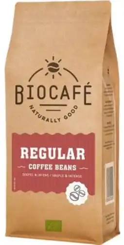 De Online Drogist Biocafé regular koffiebonen 1kg aanbieding