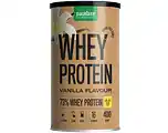 De Online Drogist Purasana wei proteine 73% vanille poeder 400gr aanbieding