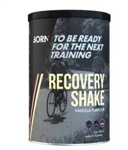 De Online Drogist Born recovery shake - vanilla 450gr aanbieding