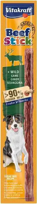 Intratuin Vitakraft kauwstick beef stick wild 12 g aanbieding