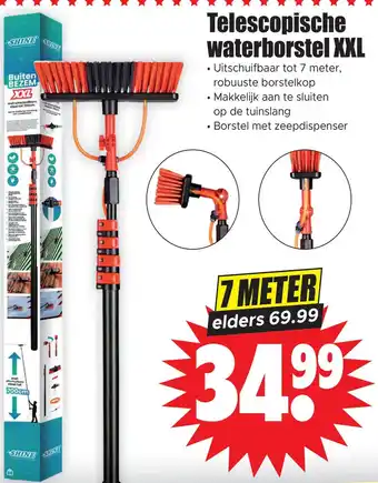 Dirk Telescopische waterborstel xxl aanbieding