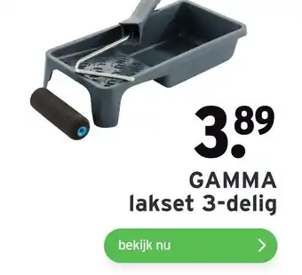 GAMMA GAMMA lakset 3-delig aanbieding