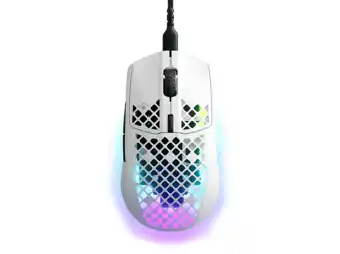 MediaMarkt Steelseries aerox 3 (2022) - snow aanbieding