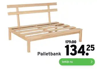 GAMMA Palletbank aanbieding