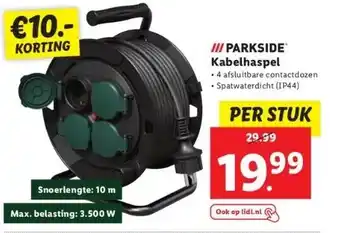 Lidl Iii parkside kabelhaspel aanbieding