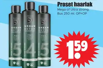 Dirk Proset haarlak aanbieding