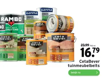 GAMMA Cetabever Tuinmeubelbeits 750ml aanbieding