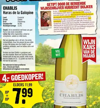 Dirck 3 Chablis Haras de la Galopine aanbieding