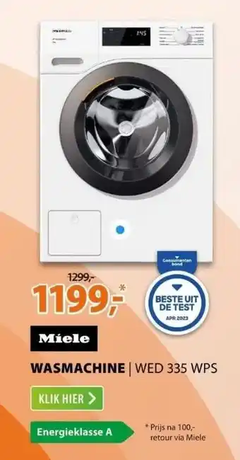 Expert Miele aanbieding