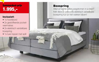 Sijben Boxspring aanbieding