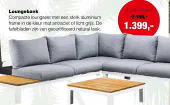 Sijben Loungebank aanbieding