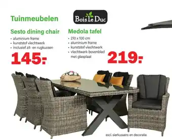 Van Cranenbroek Tuinmeubelen Medola tafel 210x100cm aanbieding