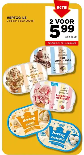 Jumbo Hertog ijs aanbieding