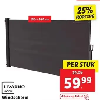 Lidl Windscherm aanbieding