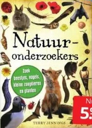 Boekenvoordeel Natuuronderzoekers aanbieding