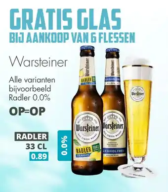 Mitra Warsteiner alle varianten aanbieding