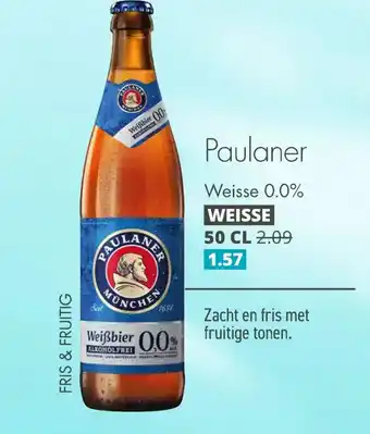 Mitra Paulaner weisse 0.0% aanbieding