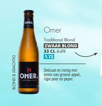 Mitra Omer traditional blond aanbieding