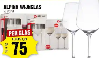 Dirck 3 Alpina Wijnglas 53 Of 37 Cl aanbieding