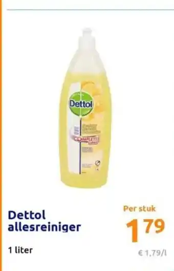 Action Dettol allesreiniger 1 liter aanbieding