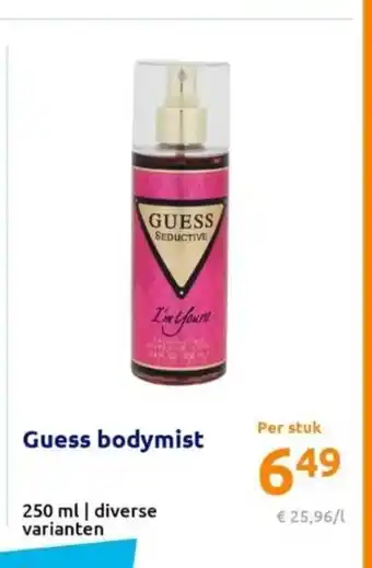 Action Guess bodymist 250 ml | diverse varianten aanbieding