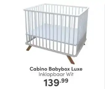 Baby & Tiener Cabino babybox luxe aanbieding