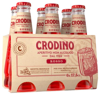 Gall & Gall Crodino rosso 6x17,5cl alcoholvrij aanbieding