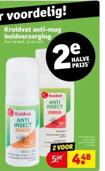 Kruidvat Kruidvat anti-mug huidverzorging aanbieding