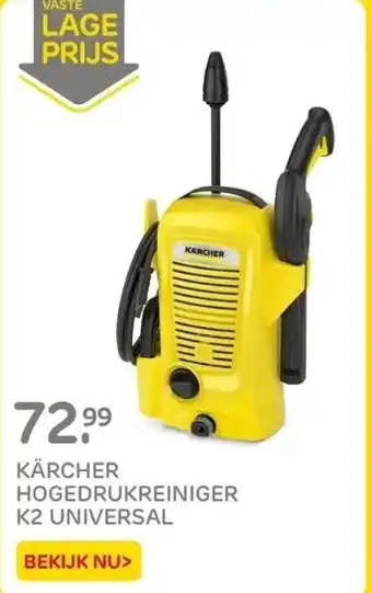 Praxis Kärcher hogedrukreiniger k2 universal aanbieding