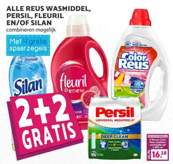 Boon`s Markt Alle reus wasmiddel, persil, fleuril en/of silan aanbieding