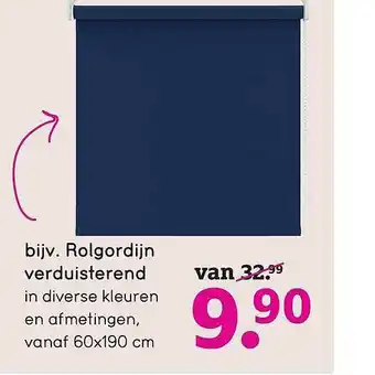 Leen Bakker Rolgordijn Verduisterend aanbieding