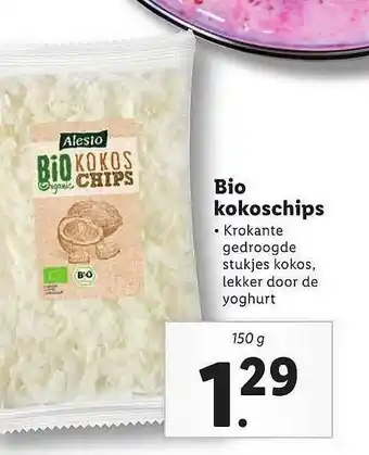 Lidl Alesto Bio Kokoschips aanbieding