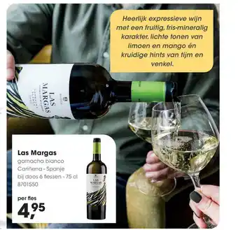 HANOS Las Margas Garnacha Blanco Cariñena - Spanje aanbieding