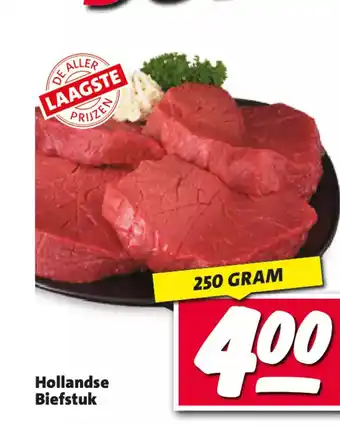 Nettorama Hollandse Biefstuk 250g aanbieding