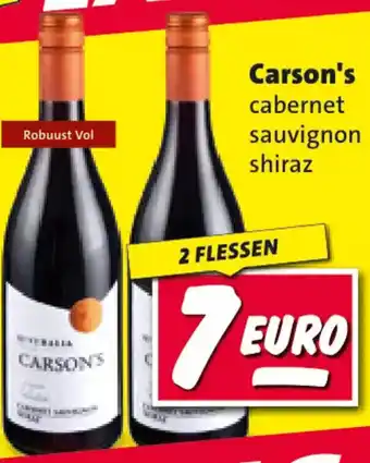 Nettorama Carson's 2 flessen aanbieding