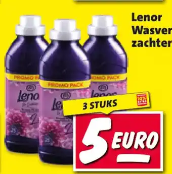 Nettorama Lenor Wasver- zachter 3 STUKS aanbieding