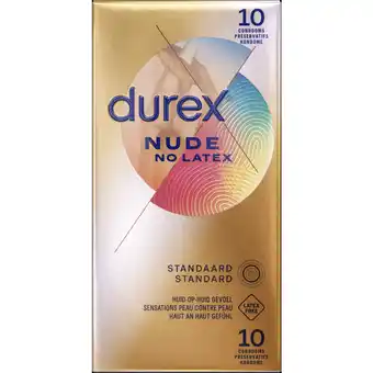 Albert Heijn Durex condooms nude latexvrij aanbieding