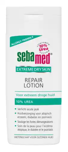 De Online Drogist Sebamed lotion repair 10% urea 200ml aanbieding