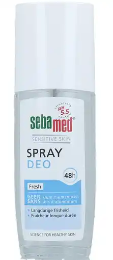 De Online Drogist Sebamed deospray fresh spray 75ml aanbieding